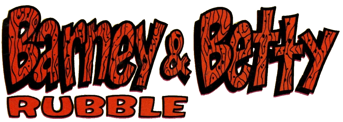 Barney and Betty Rubble Logo