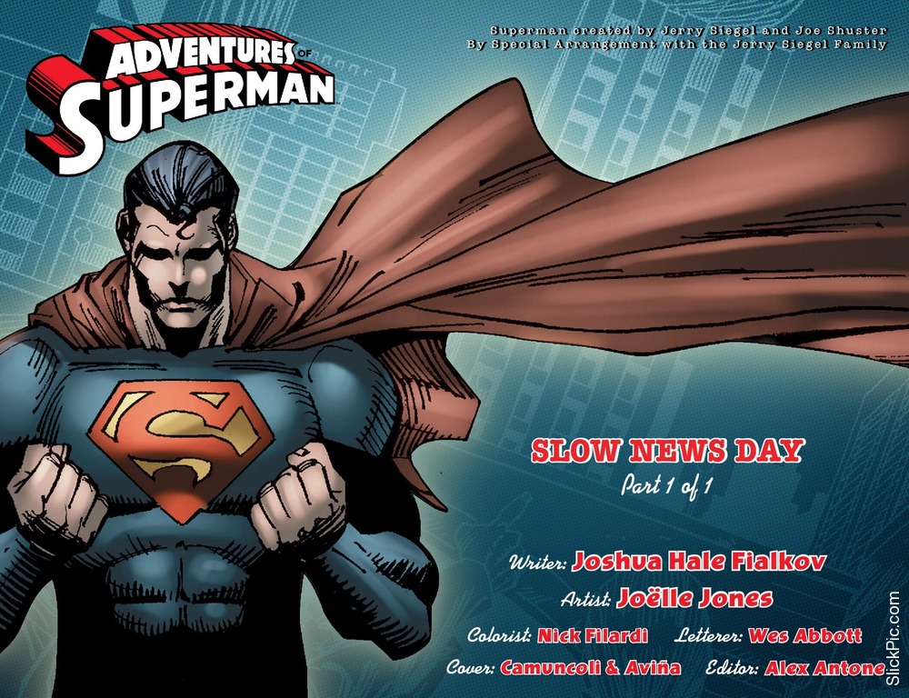 Adventures of Superman:Slow News Day Adventures+of+Superman+%282013-%29+005-001