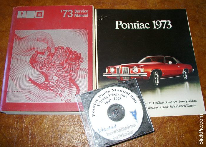 1973 Pontiac Firebird GTO Trans Am Service Shop Manual general motors