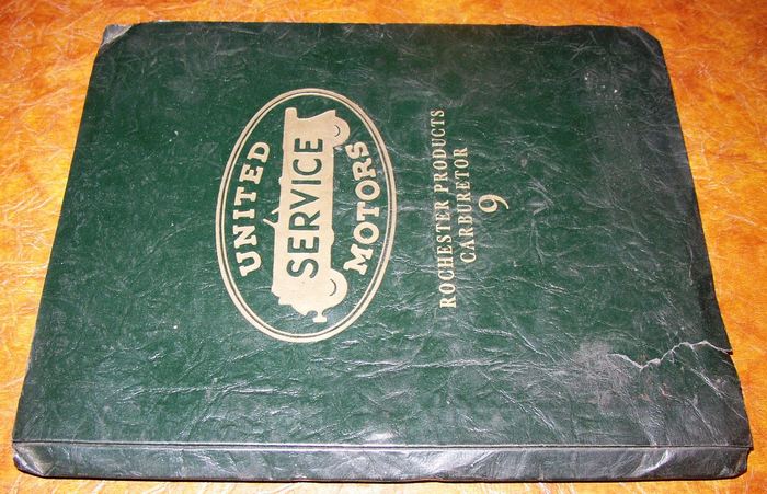 1955 United Motors Rochester Carb BIN Aug 3rd cover 1