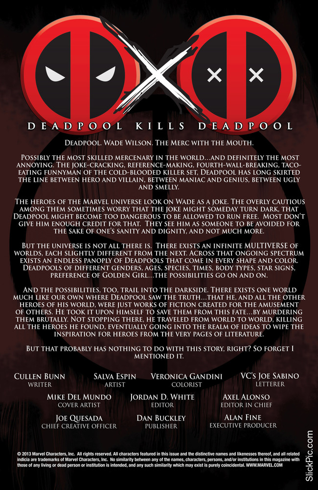 Deadpool kills Deadpool #1 Deadpool+Kills+Deadpool+01-001