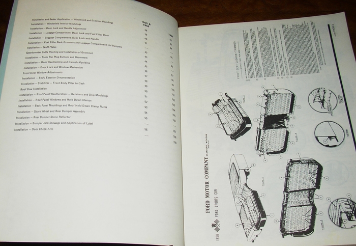 1955 1957 T-bird Soft trim pages 1
