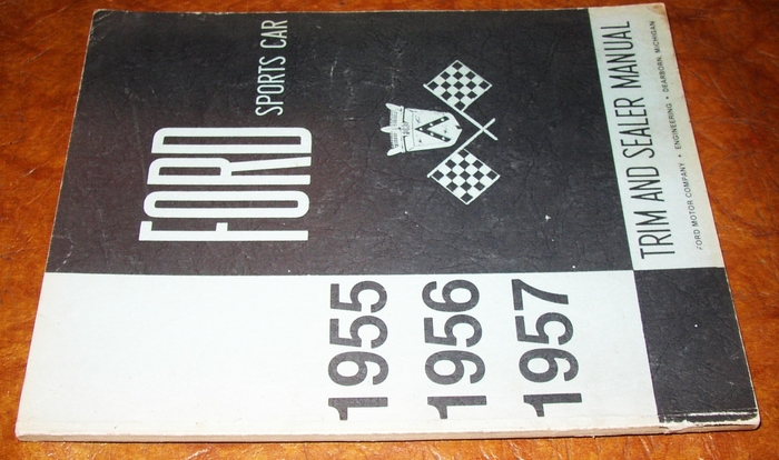 1955 1957 T-bird Triple Serv Letters BIN Jan 14th cover 3