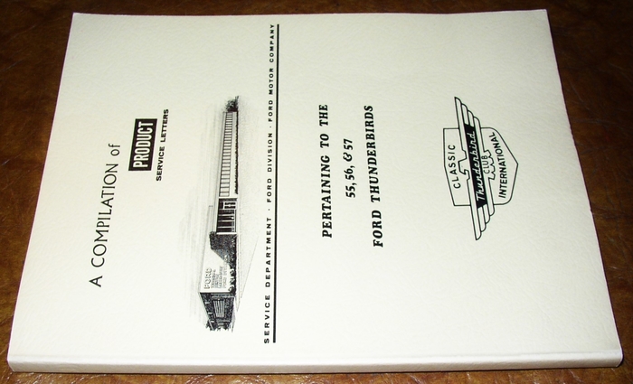 1955 1957 T-bird Triple Serv Letters BIN Jan 14th cover 4
