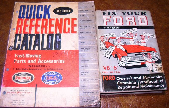 THUNDERBIRD /& TRUCK BODY PARTS CATALOG 1953 54 55 56 57 FORD CAR