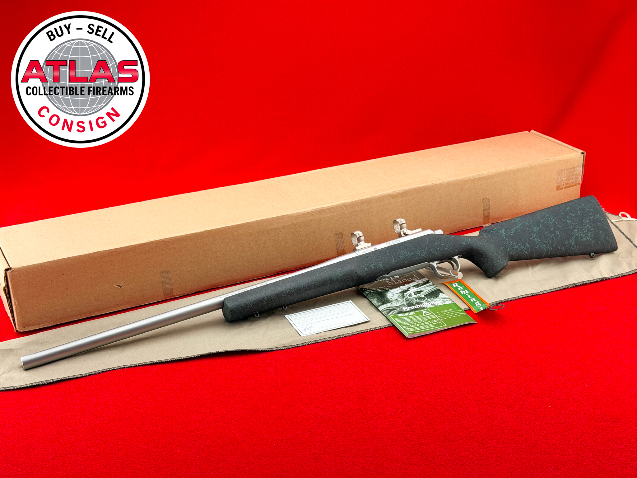 2016 Remington Model 700 24" Stainless .308 Win 5-R Mil-Spec w/ Box-img-0