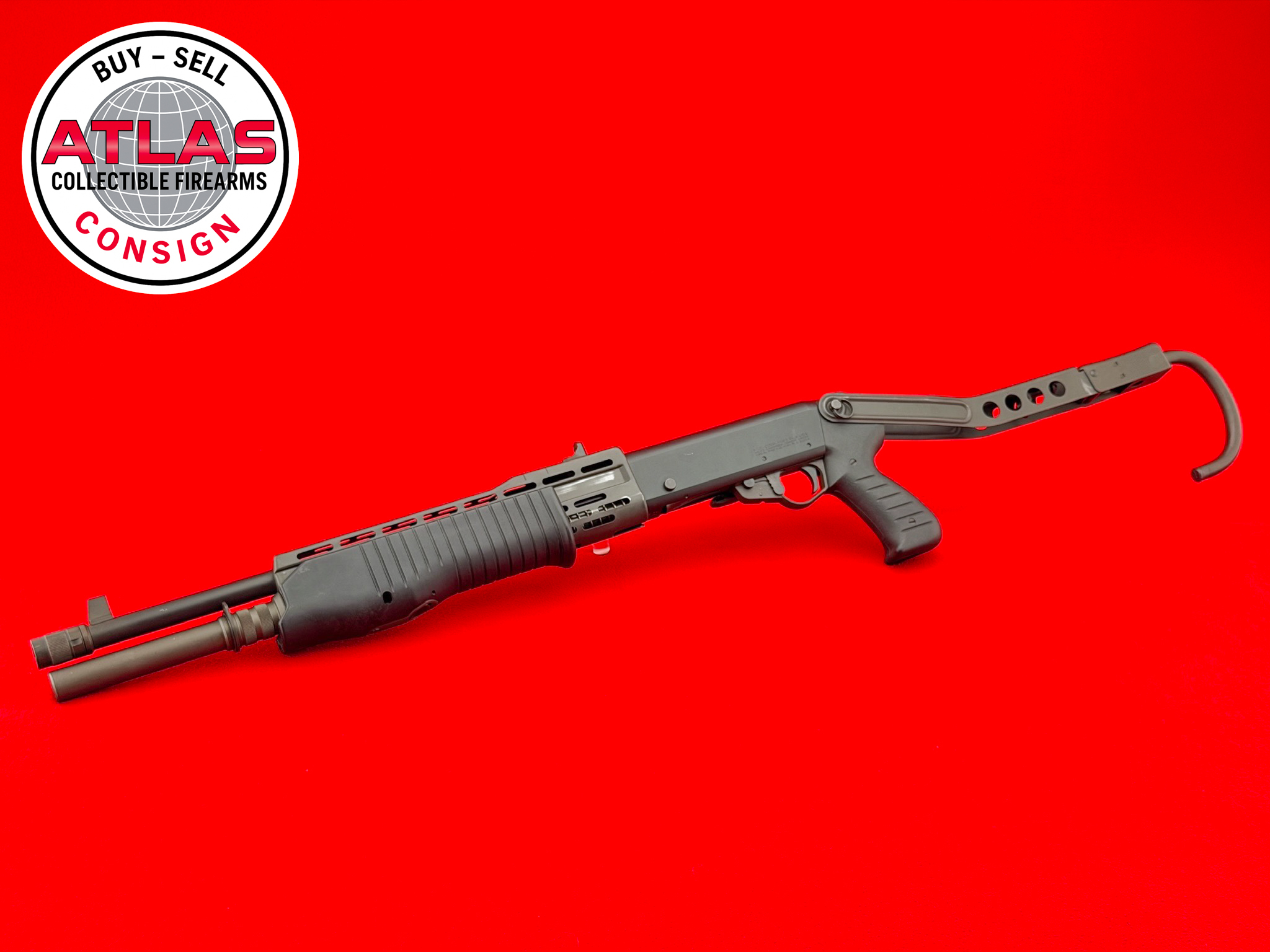 Parker-GRAIL Franchi SPAS-12 Semi-Auto / Slide Action 12GA Folding Tail Hook Stock
HIGH CONDITION - ICONIC "JURASSIC PARK" SHOTGUN-GRAIL Franchi SPAS-12 Semi-Auto / Slide Action 12GA Folding Tail Hook Stock
HIGH CONDITION - ICONIC "JURASSIC PARK" SHOTGUN