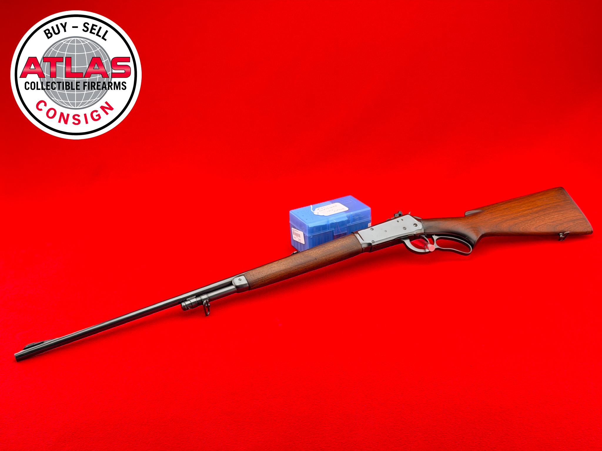 Winchester-SCARCE Winchester Model 64 26" Blued .219 Zipper w/ Ammo-26" Blued Lever-Action Rifle w/ Two-Thirds Magazine & Ammo