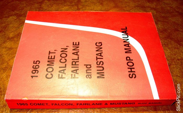 1965 Ford Mustang Comet Convertible Falcon Fairlane 500 Shop Manual Parts CD