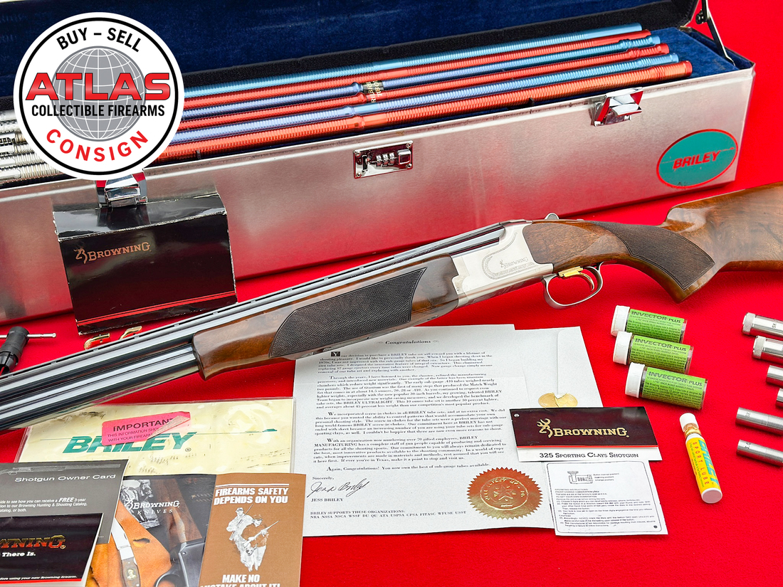 Browning-1994 Browning Citori 325 Golden Clays Grade II 12 GA 30" - Factory Engraved
BRILEY ULTRALIGHT 30" TUBES 410GA - 28GA - 20GA-1994 325 Golden Clays Grade II 12 GA 30" - Factory Engraved
BRILEY ULTRALIGHT 30" TUBES 410GA - 28GA - 20GA