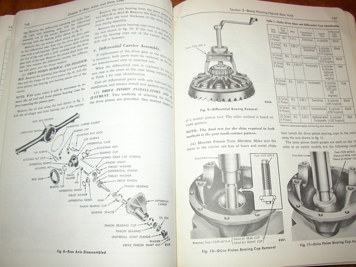 1955 55 Ford Shop Manuals & Parts CD Fairlane T Bird Victoria Skyliner