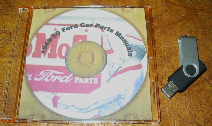 1949 1959 Ford Parts CD